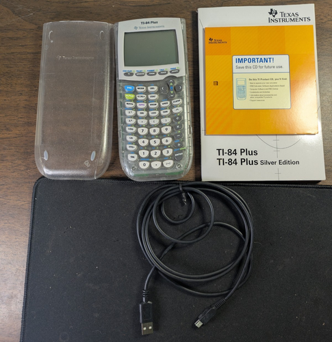 Guerrilla Silicone Case For Texas Instruments TI-84 Plus CE Color Edition Graphing Calculator With Screen Protector And Graphing Ruler, Black - View #2