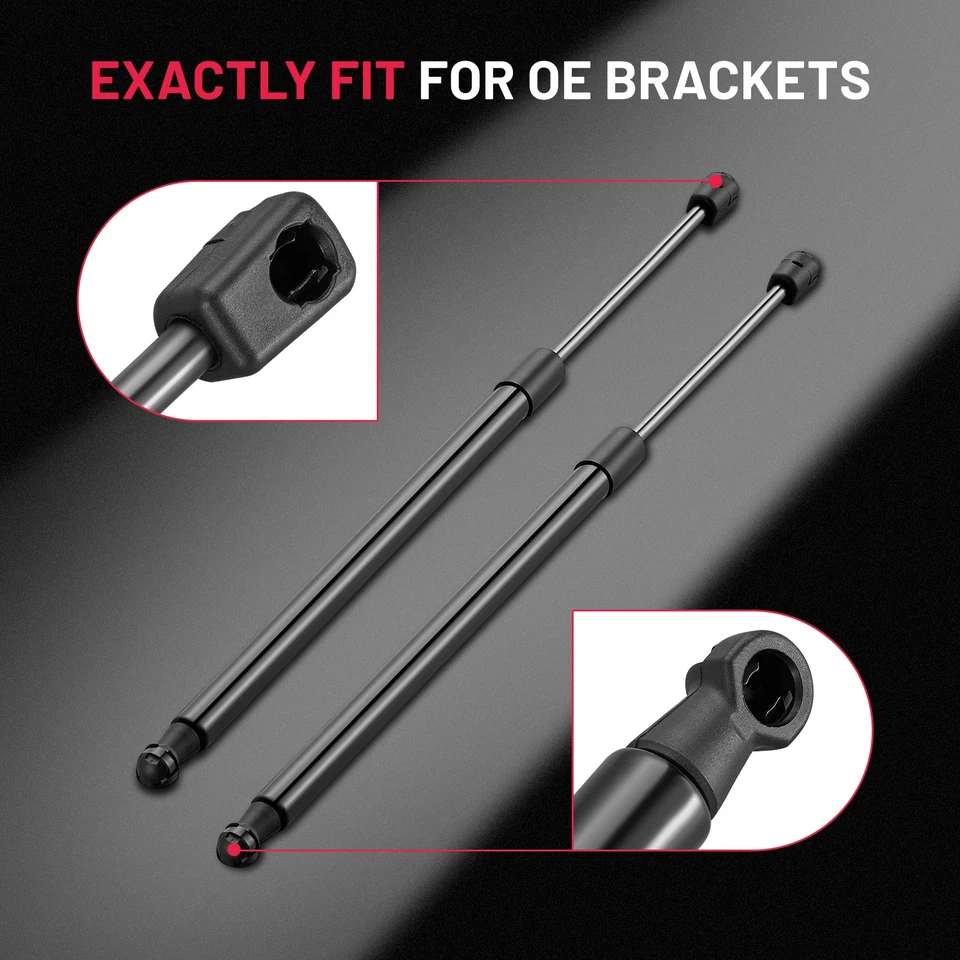 Подъемные опоры амортизаторы стойки стекла заднего стекла для Jeep Wrangler Qty 2 2011-2017 годов выпуска - Изображение 3 из 4