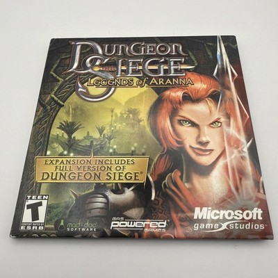 Dungeon Siege: Legends of Aranna (PC CD-ROM) Slipcover CIB COMPLETE