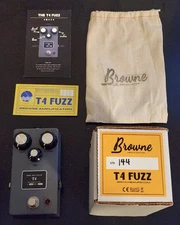 Browne T4 Boutique Ram's Head Styled Fuzz w/Box, Instruction Card & Bag NEW