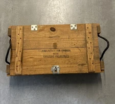 Vintage US Army Ammo Crate Box 81mm Mortar M1 Empty M29 Korea Vietnam - Empty