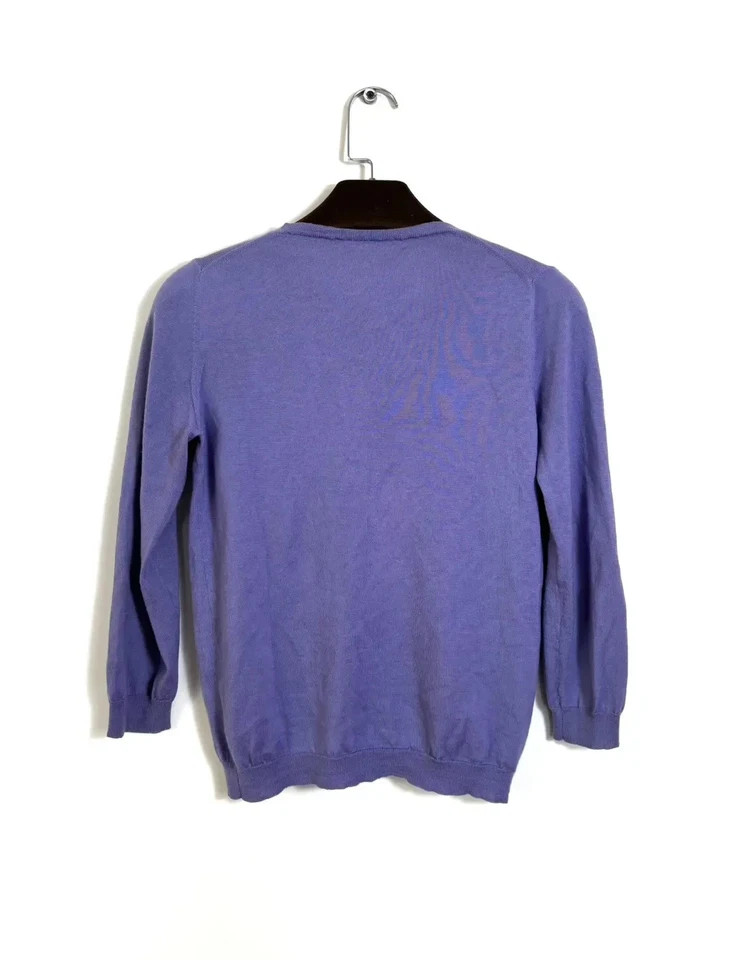 Suéter de botão de cashmere Prada - Imagem 2 de 4