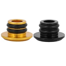 1 Pair Aluminum Alloy Road Bike Bicycle Handlebar Handle Grip Bar End Plug Cap