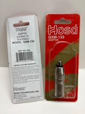 Hosa GXM-133 Adaptor RCA F to XLR3 M 
