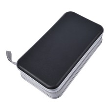 96 Disc CD Case Holder DVD Storage Wallet Bag Portable VCD Organizer Bag Black