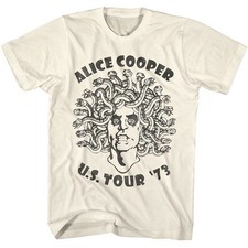 Vintage Alice Cooper Medusa T-Shirt, Retro Rock Band Tee, Rock Music Fan Gift
