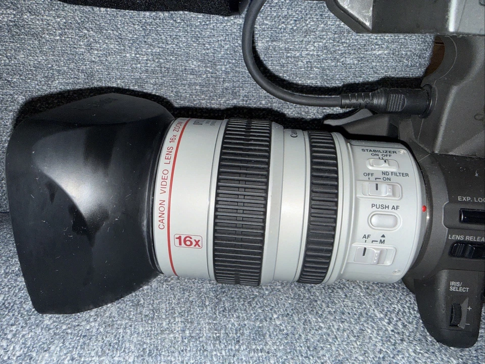 Canon XL1S 3CCD Camcorder Digital Video. Untested, No Cords. Sold As PARTS. Read - Image 3 of 4