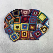 VTG 90s Express Tricot Knit Long Sleeve Sweat...