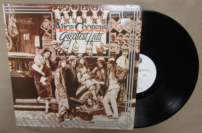 ALICE COOPER-GREATEST HITS,BSK-3107,IM EIGHTEEN,VINYL ALBUM RECORD