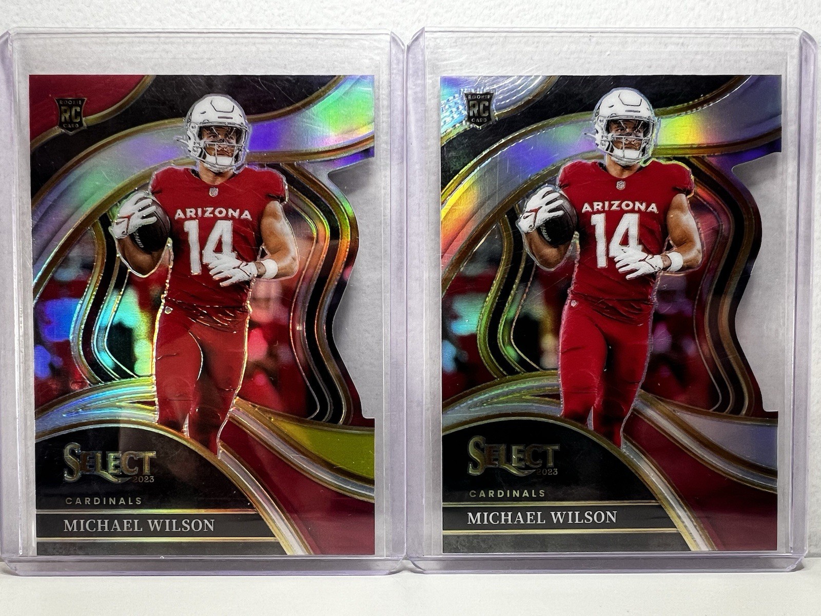 MICHAEL WILSON 2023 SELECT CLUB LEVEL ROOKIE DIE CUT SILVER PRIZM #234 Cardinals