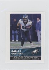 2022 Panini NFL Sticker & Card Collection Stickers Dallas Goedert #340 e6j