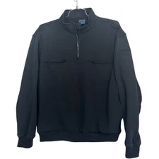 Propper 1/4 Zip Job Shirt Sweater Black High Neck Size XL Heavy