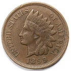 1899 Indian Head Penny Cent Extremely Fine (XF)
