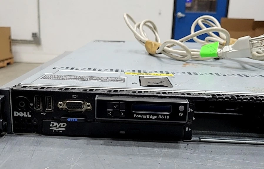 Dell PowerEdge R610 E01S 6x2.5" Server 2*INTEL XEON E5520 32GB SEE NOTES - Image 2 of 4