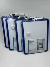 Pen+Gear 8x11 Whiteboards With Pen Set Of 4 Color Blue