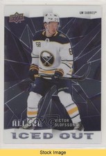 2020-21 Upper Deck Allure Iced Out Victor Olofsson #IO-4 READ 1a9z