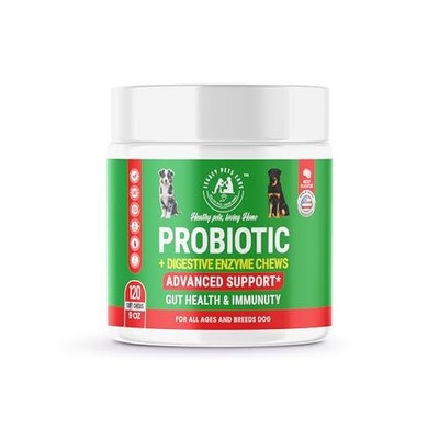 Probiotic Soft Chews for Dogs - Digestive & Immune Support, 120 Count
