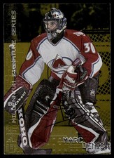 1999-00 Be a Player Signature Series Millennium Gold Autographs Marc Denis Auto