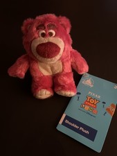 Lotso Shoulder Plush. HK Disneyland Exclusive