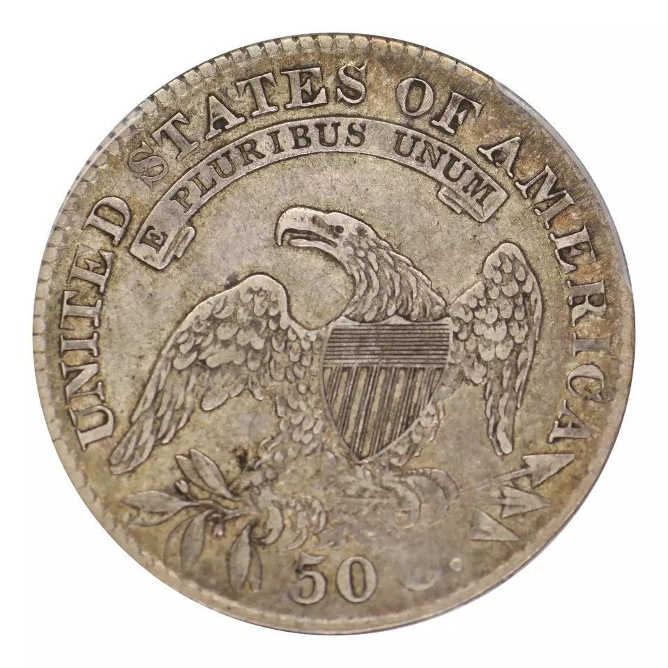 1830 Capped Bust Half Dollar PCGS VF-35 Small 0 CAC - Image 2 of 4