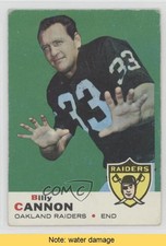 1969 Topps Billy Cannon #68 READ 0bn8