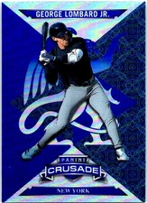 2025 Panini Crusade #12 George Lombard Jr. Crusade Blue Mojo