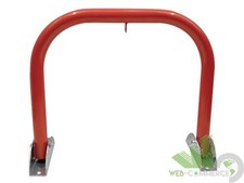 ARCHETTO 60XH40 CM DISSUASORE DI SOSTA MANUALE ROSSO SBARRA PARCHEGGIO AUTO