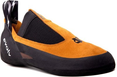 Evolv Rave Men's Climbing Shoes, Golden Yam, M10.5