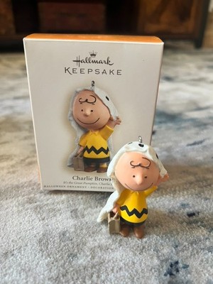 ITS THE GREAT PUMPKIN CHARLIE BROWN 2006 Hallmark PEANUTS Ornament