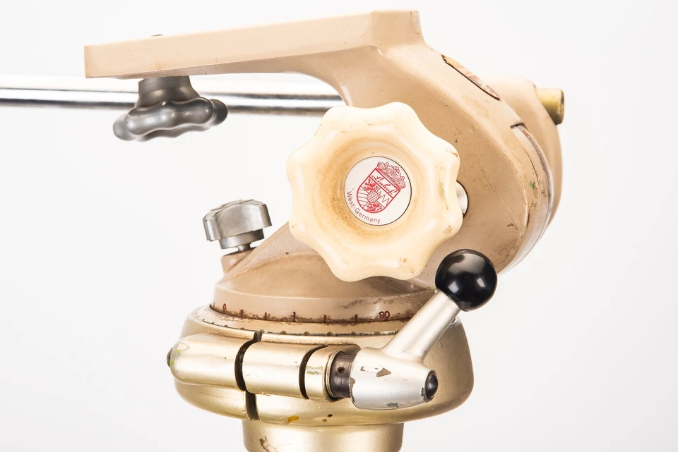 RARE Linhof R Stativ Heavy Duty Professional Twin Shank Tripod Mod.S 420 R - Image 3 of 4