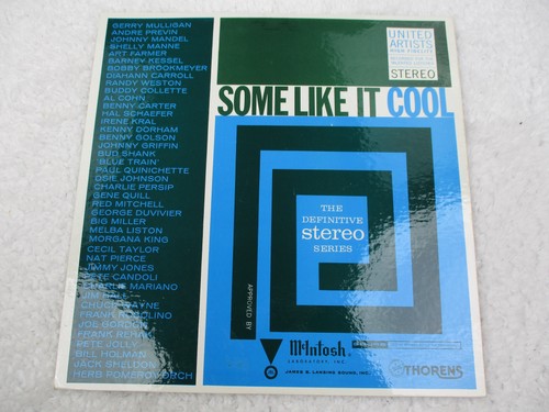 1959 Jazz Vinyl Record Some Like It Cool LP Black 12" Vintage Various Artists - Image 1