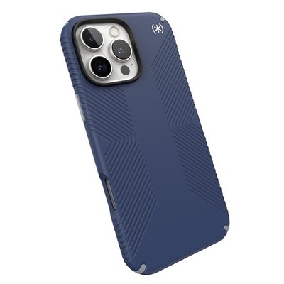 Speck Presidio2 Grip Case Apple iPhone 16 Pro Max - Coastal Blue/Dust Grey/White