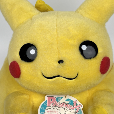 Pokemon Pikachu 1/1 Life Size Plush Doll First Edition 1997 Tag
