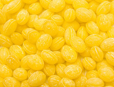 Sanded LEMON Drops Hard Candy 2 Lb Bulk, Old Fashioned Candy, Natural Flavor,