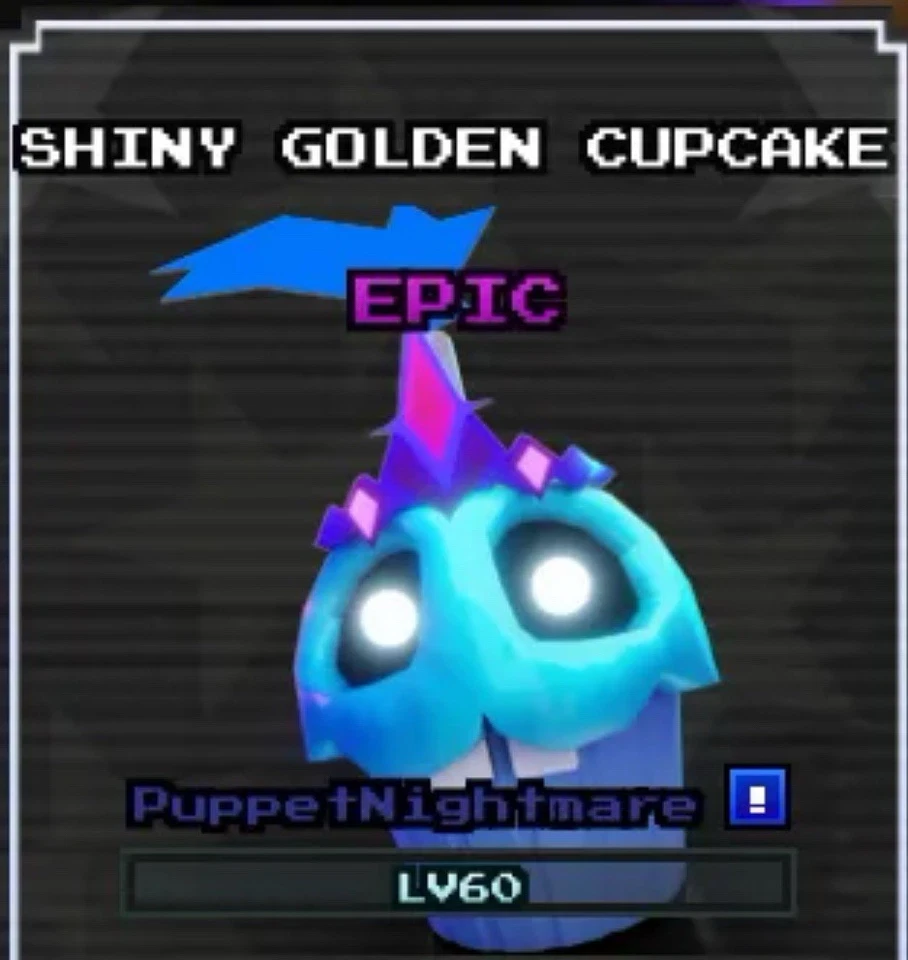 Shiny Golden Cupcake | Fntd 2 | Five Nights Tower Defense 2 | Roblox |