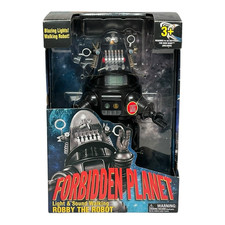 FORBIDDEN PLANET ROBBY THE ROBOT LIGHT SOUND WALKING TOY WALMART EXCLUSIVE