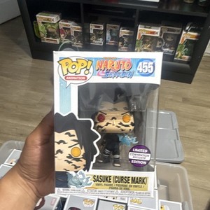 Funko Pop! Animation Sasuke Uchiha Curse Mark Naruto #455 Limited Conv Ed