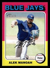 Alek Manoah 2024 Topps Heritage #243 Toronto Blue Jays BUY3GET1FREE