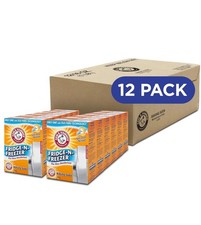 Arm Hammer Baking Soda Fridge-n-Freezer Odor Absorber, Orange 14 oz, Pack of 1