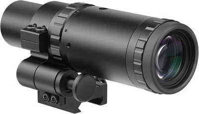 Feyachi M37 1.5X - 5X Optics Magnifier with Flip to the left Side Mount