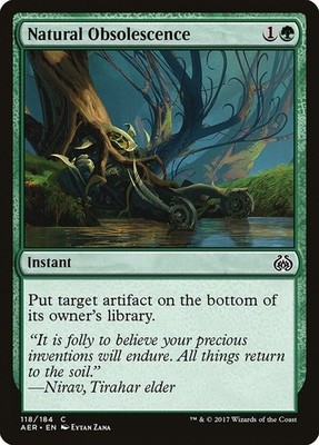 Natural Obsolescence Aether Revolt 118 LP