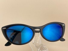 Ray Ban Sunglasses Frame NINA RB 4314-N 601/31 Black Cat Eye 54-18-140 FRAMES