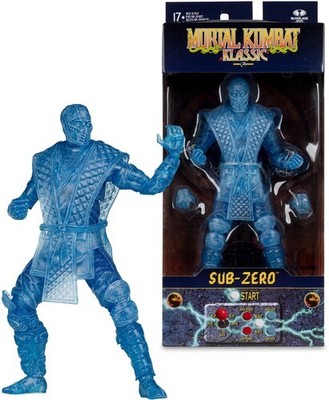 McFarlane Toys - Mortal Kombat - Klassic - Sub-Zero (Ice Clone) 7'' Action Figure
