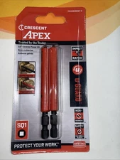 Crescent® u-GUARD™ Impact 3-1/2" Square SQ1 Covered Power Bit - 2 Pack