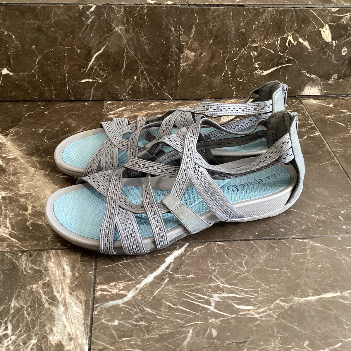 Baretraps Sunya Sandal Women s Size 9.5 M Grey NEW MSRP 69 eBay