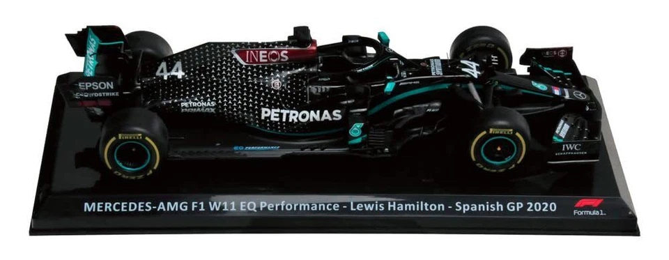 1/24 DeAGOSTINI Big Scale F1 #19 MERCEDES-AMG F1 W11 EQ Lewis Hamilton model - Image 3 of 4