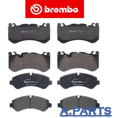 BREMBO BREMSBELAGSATZ KOMPLETT VORNE HINTEN MERCEDES ML 63AMG GL GLS X166 C292 
