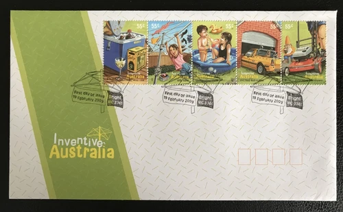 AUSTRALIA  - 2009 INVENTIVE AUSTRALIA FIRST DAY COVER SG 3137-3141