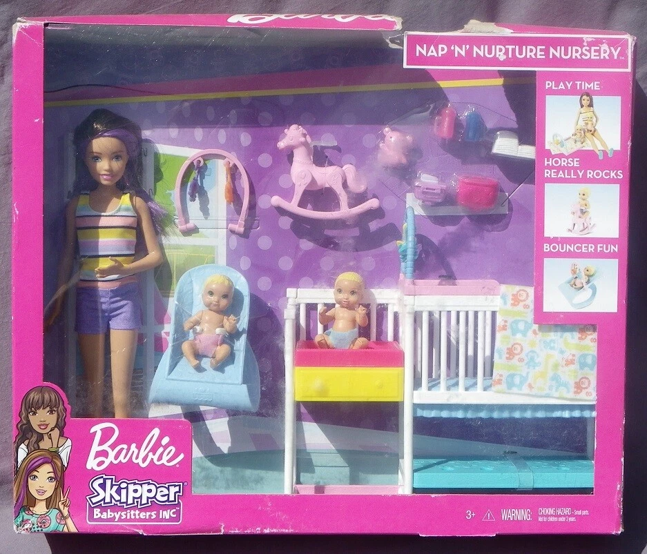 Barbie® Skipper™ Nap 'n' Nurture Nursery™ - Fun Stuff Toys