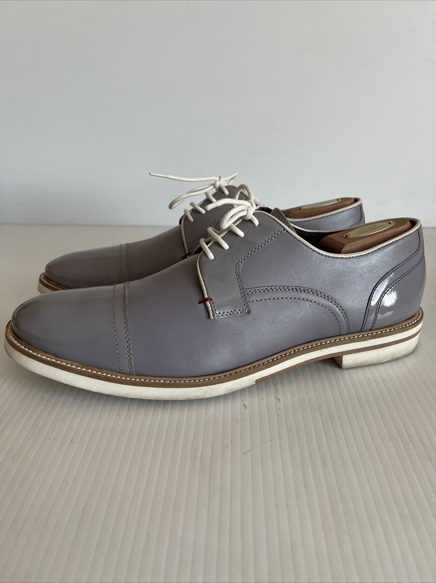 Ted Baker Braythe 2 Derby Shoes In Gray Leather, Men Size: 11 Amazon.com | Ted Baker Men main image 4